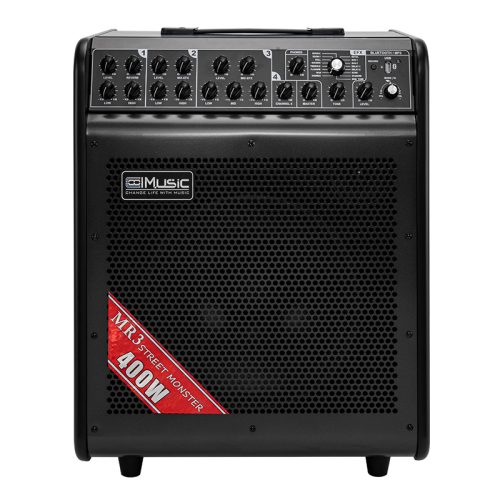 Cool Music 400-Watt Battery Powered Multifunction Amplifier - MR-3