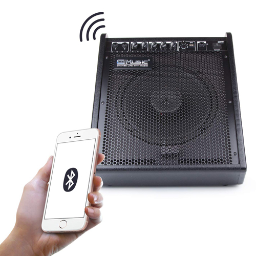 Cool Music 100-Watt Bluetooth Professional Drum Amplifier - DM-100 - Image 8