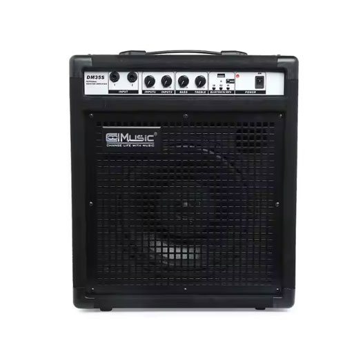 Cool Music 50-Watt Professional Bluetooth Drum Amplifier - DM-35S