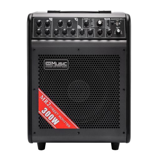 Cool Music 300-Watt Battery Powered Multifunction Amplifier - MR-2