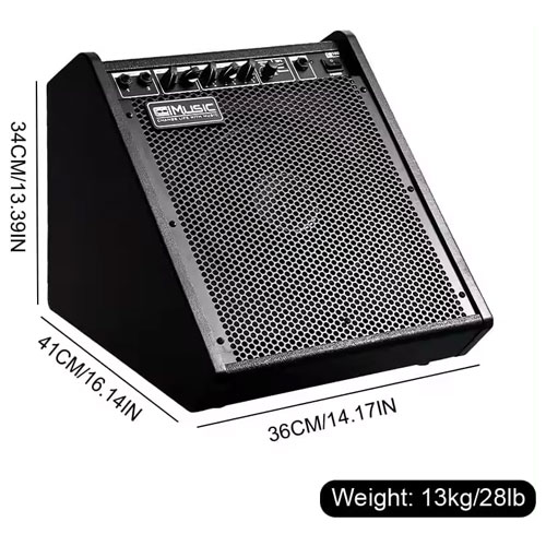 Cool Music 100-Watt Bluetooth Professional Drum Amplifier - DM-100 - Image 5
