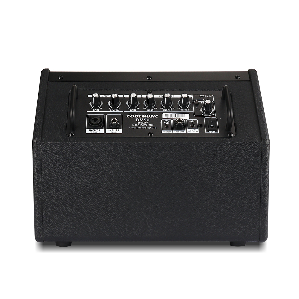 Cool Music 50-Watt Bluetooth Professional Drum Amplifier DM50 - Image 4